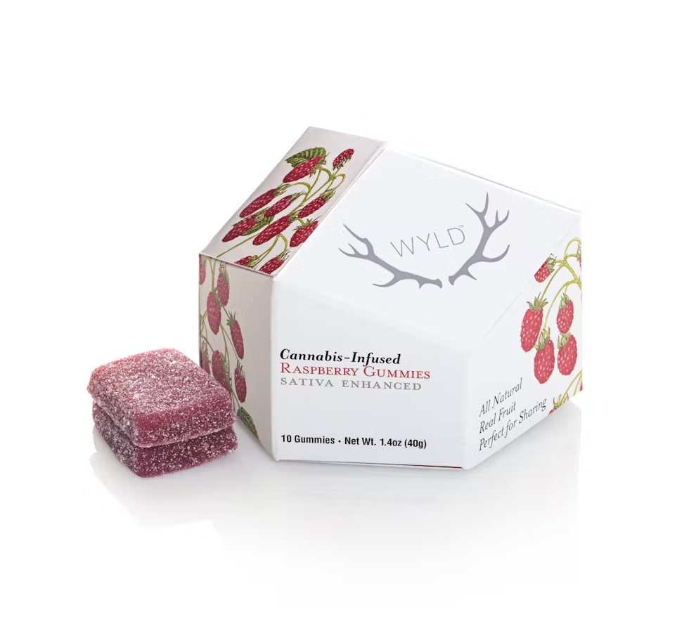 Gummies 100mg 10pk - Raspberry (S)