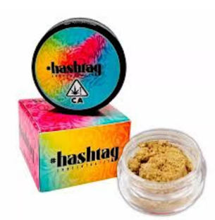 1g Rainbow Belt Sieved Hash 2.0 - Hashtag