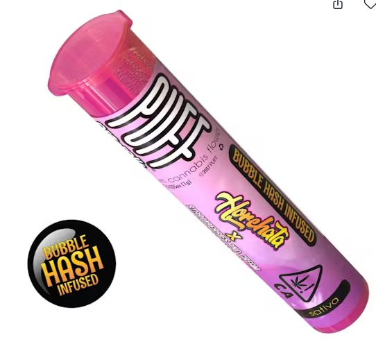 1g Horchata x Strawberries and Cream Bubble Hash Preroll - PUFF