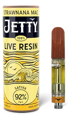 1g Strawnana Mac Live Resin Cart - Jetty
