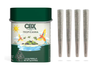 CBX - Preroll: Tropicanna (4-Pack)