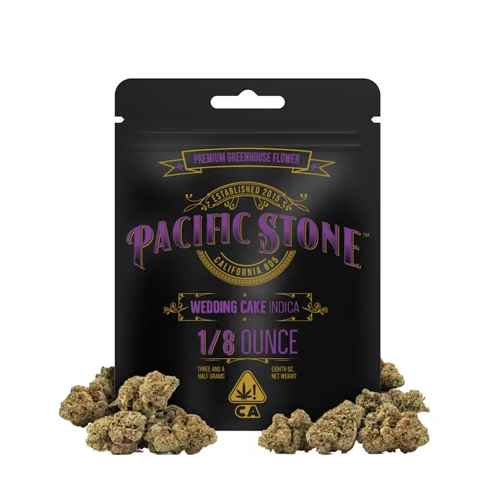 Pacific Stone Greenhouse Flower 3.5g Eighth - Wedding Cake (I)