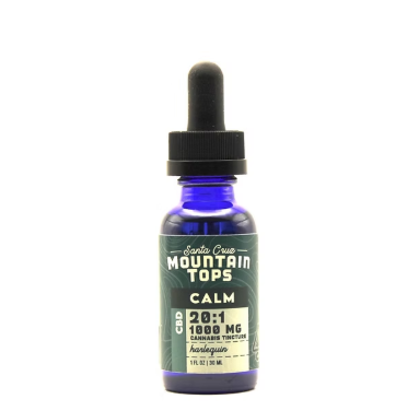 Harlequin "Calm" 20:1 CBD:THC TINCTURE - Santa Cruz Mountain Tops