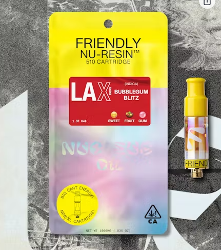Friendly Brand x LAX Packs - Bubblegum Blitz - Cured Resin - 1G