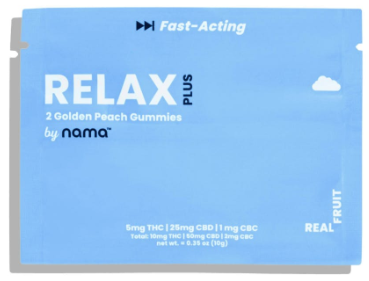 Nama | Edibles | Gummies - Relax Plus 2pk | 10mg