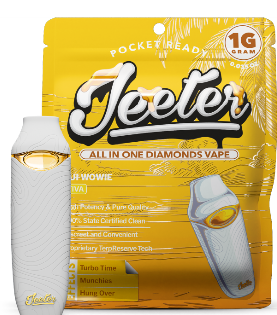 1g Maui Wowie Liquid Diamonds Disposable - Jeeter