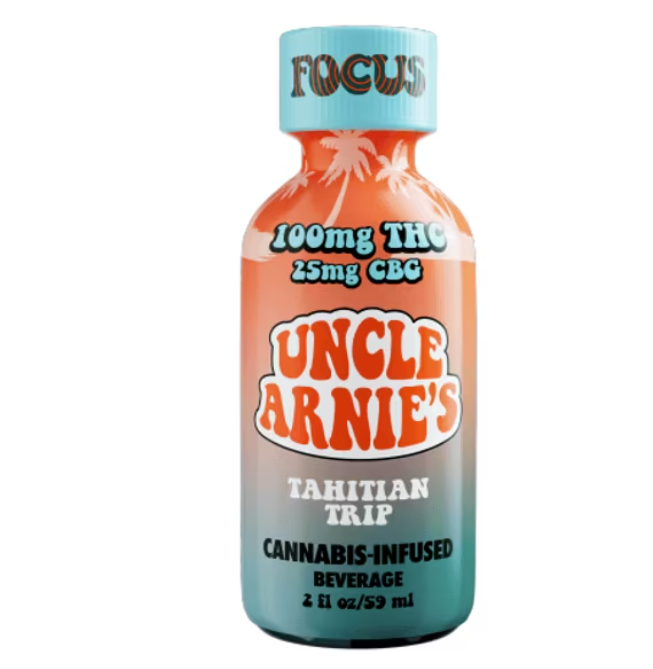 Tahitian Trip 4:1 THC:CBG 2oz Shot 100mg - Uncle Arnie's