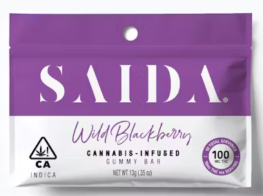 100mg Wild Blackberry Gummy Bar