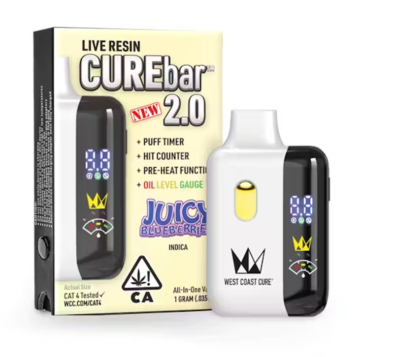 WCC Juicy Blueberries (I) Live Resin AIO 1g
