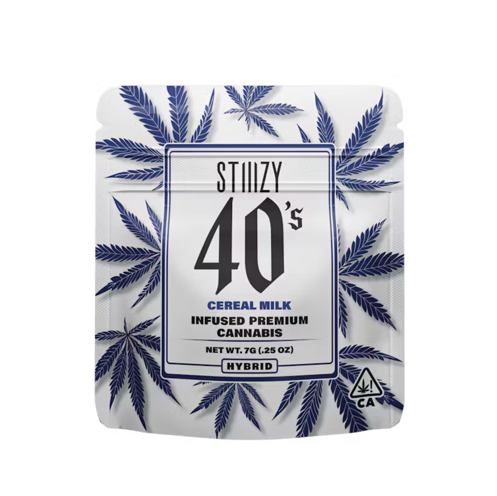 STIIIZY 40's Infused Flower 7g - Cereal Milk (H)