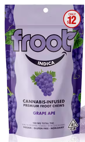 100mg Grape Ape Chews