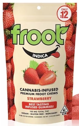 100mg Strawberry Chews - Froot