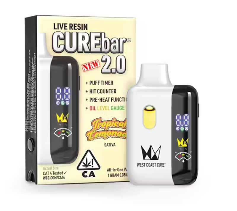 WCC Tropical Lemonade (S) Live Resin AIO 1g