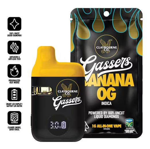 Vape: Banana OG (Liquid Diamond Disposable)