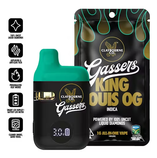 Vape: King Louis OG (Liquid Diamond Disposable)