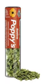 3.5g Lemon Haze Sativa Micro Flower - Poppy's