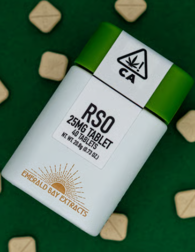 Emerald Bay Extracts: Lifter RSO Tablets - Emerald Bay