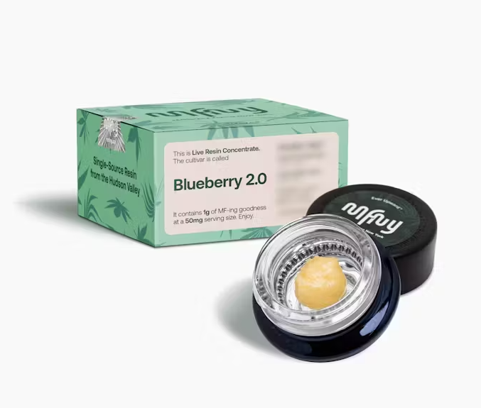 Blueberry 2.0 1g Live Resin Badder | MFNY