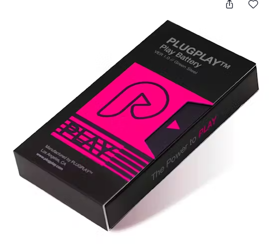 Pink Steel Battery - Plug n Play