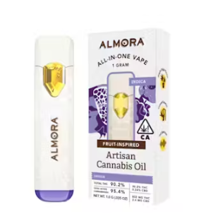 Almora Fruit-Inspired All-In-One 1g - Pomegranate Kush (I)