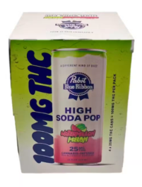 4pk Watermelon Melon - Pabst Blue Ribbon