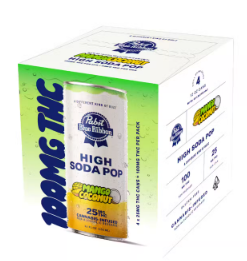 4pk Mango Coconut - Pabst Blue Ribbon