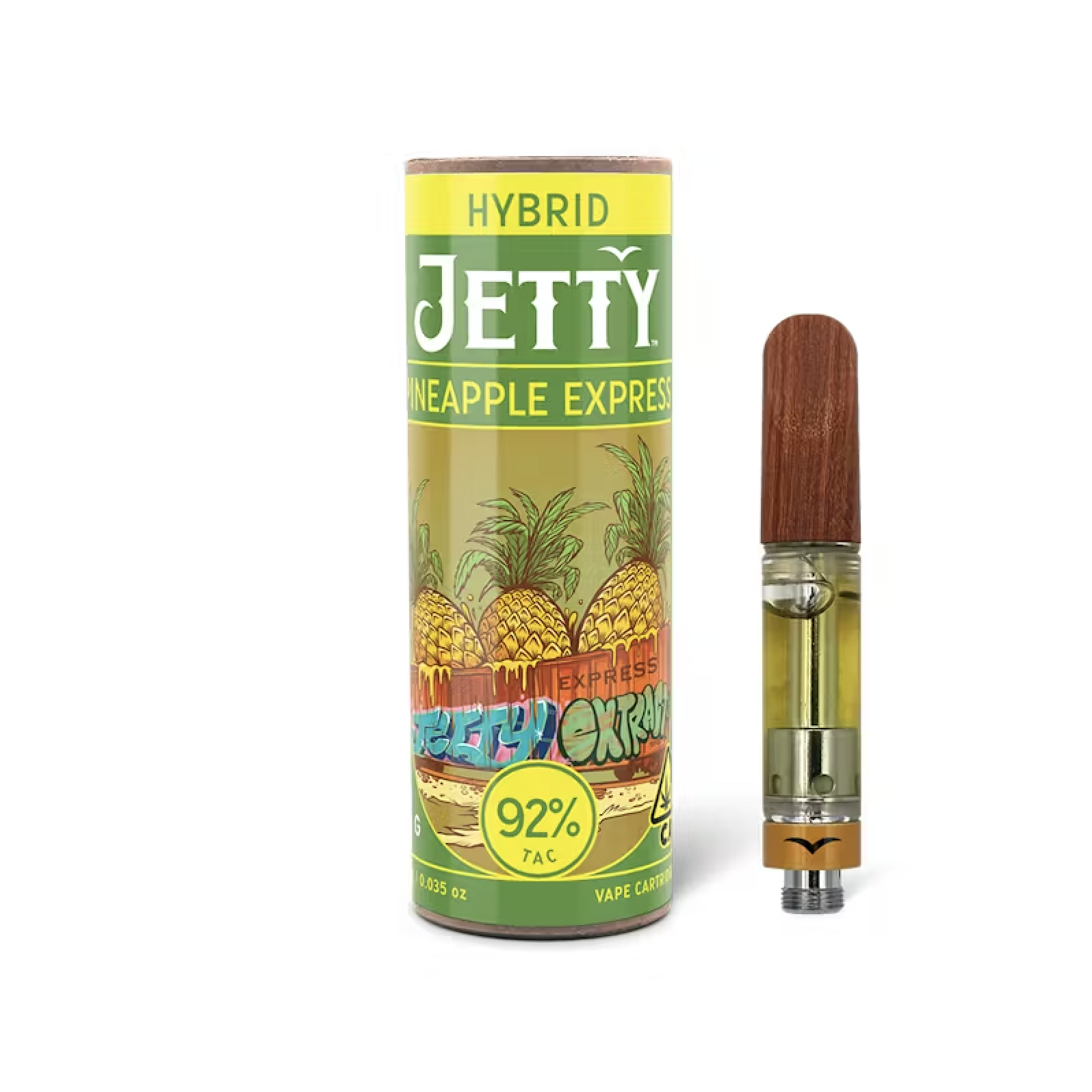 Jetty High THC Cartridge 1g - Pineapple Express (H)