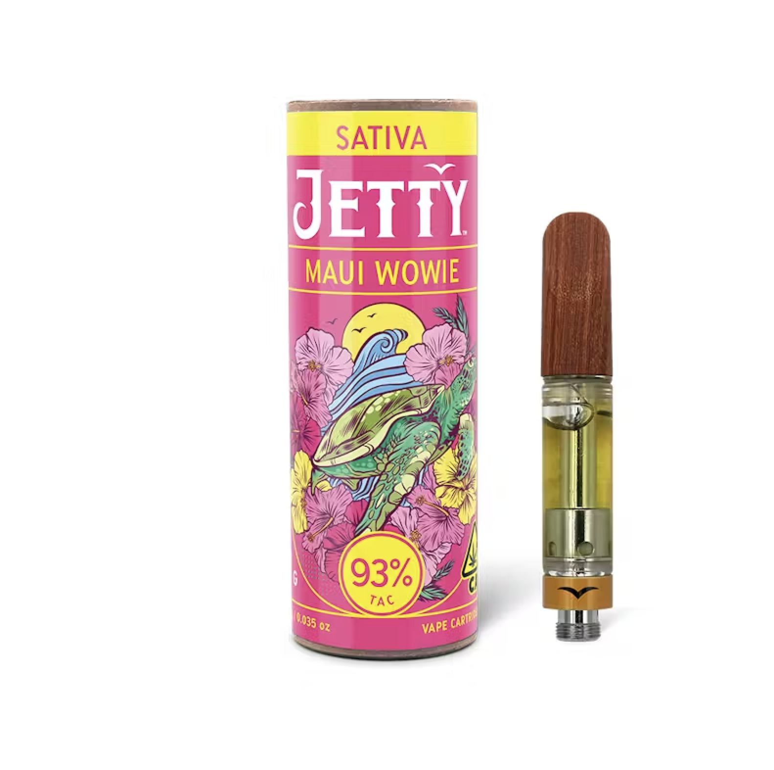 Jetty High THC Cartridge 1g - Maui Wowie (S)