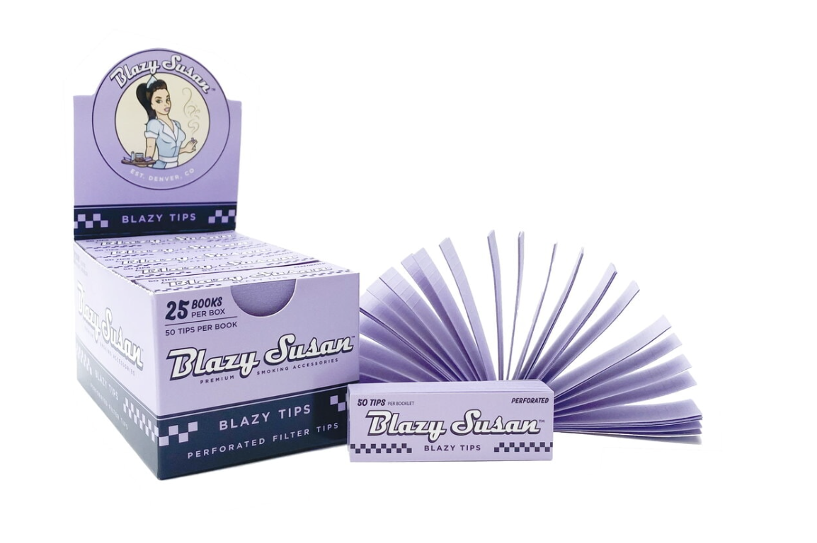 Filter Tips Purple | Blazy Susan