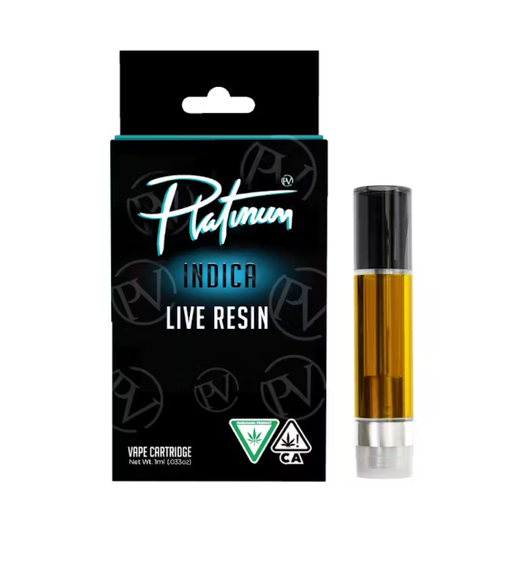 Platinum Live Resin Cartridge 1g - Mellow Melon (I)