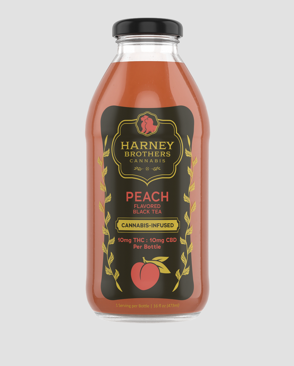 Peach 10mg Black Tea | Harney Brothers