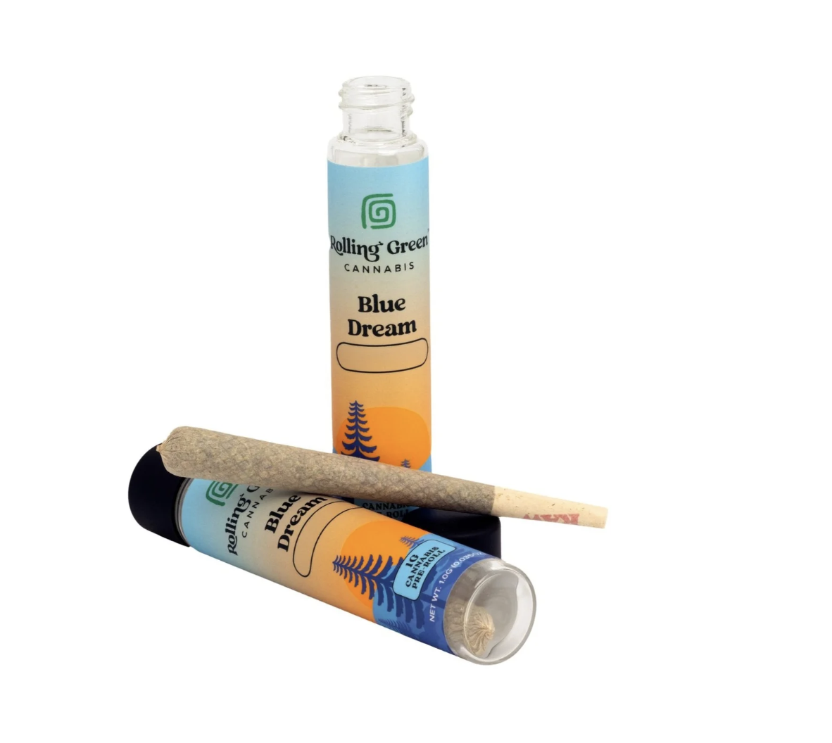 Lemon Cherry Gelato 1g Preroll | Rolling Green