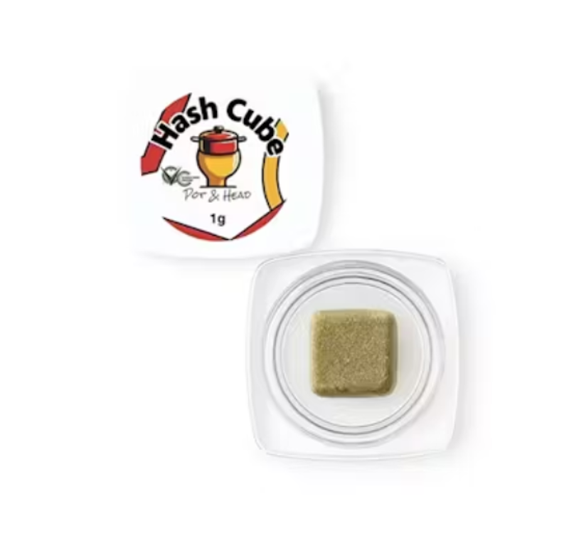 Pot & Head | Hash Cube | Trainwreck | 1g