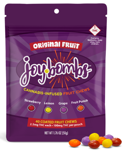 Joybombs | Original Fruit | 40ct/100mg