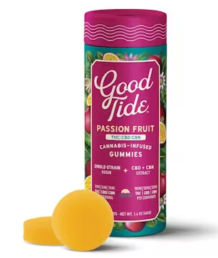 Rosin Gummies 1:1:1 THC:CBD:CBN - Passion Fruit (I)