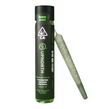Diamond Infused Preroll 1g - Strawberry Cough (S)