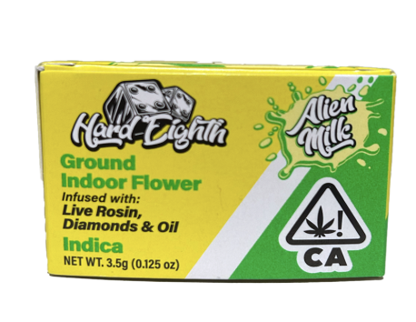Hard Eighth Infused Shake 3.5g Alien Milk
