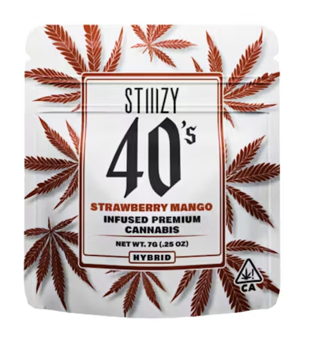 STRAWBERRY MANGO 40's INFUSED MYLARS 7G