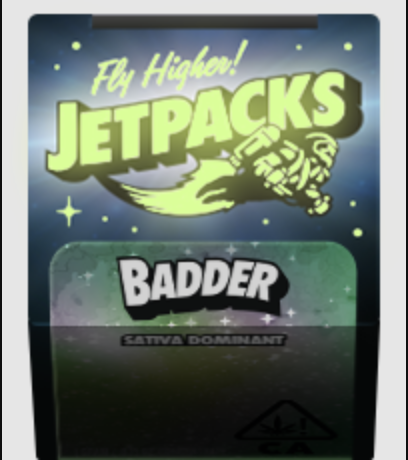 Blue Dream 1g Badder | Jetpacks