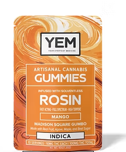 Yem | Edilbe | Solventless Rosin - Mango | 100mg