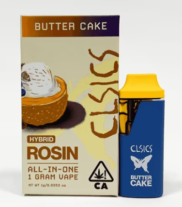 Vape: Butter Cake (Live Rosin Disposable)