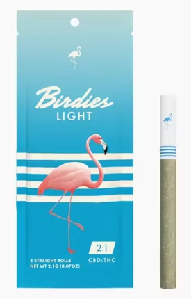 Preroll: Lights 2:1 3-pack (CBD:THC) - 2.1g