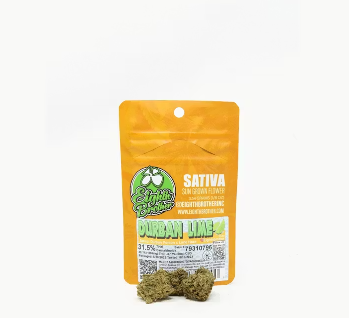 Eighth Brother - Flower - Durban Lime - 3.5G