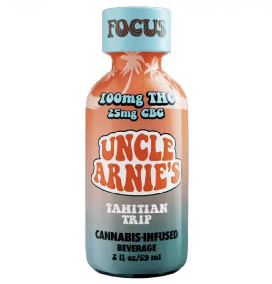 Shot 2oz 4:1 THC:CBG - Tahitian Trip (CBG)