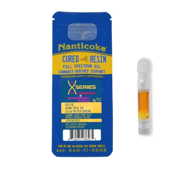 Nanticoke | Vape | Cartridge | X Series - Raspberry Punch X Chem Dog | 1g