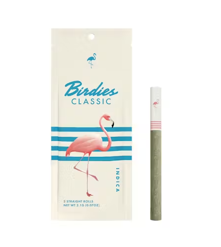 Birdies Classic 3pk Prerolls 2.1g Indica