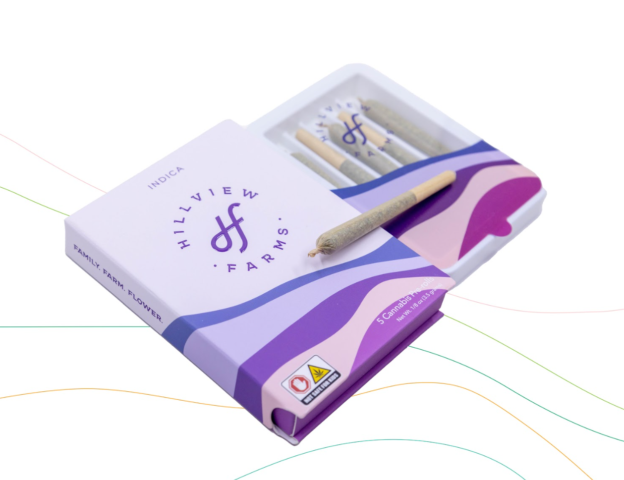 Pre-Rolls | Hillview Farms | Tricho Jordan | 5pk | 2.5g