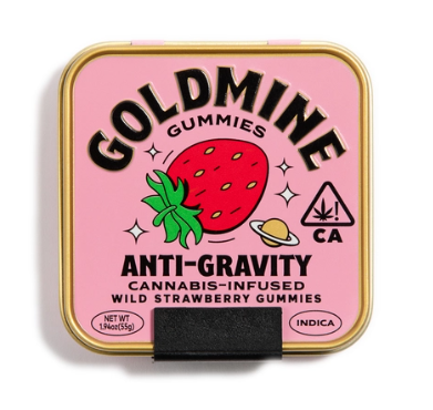 Edible: Strawberry Gummies (10-Pack) - 100mg