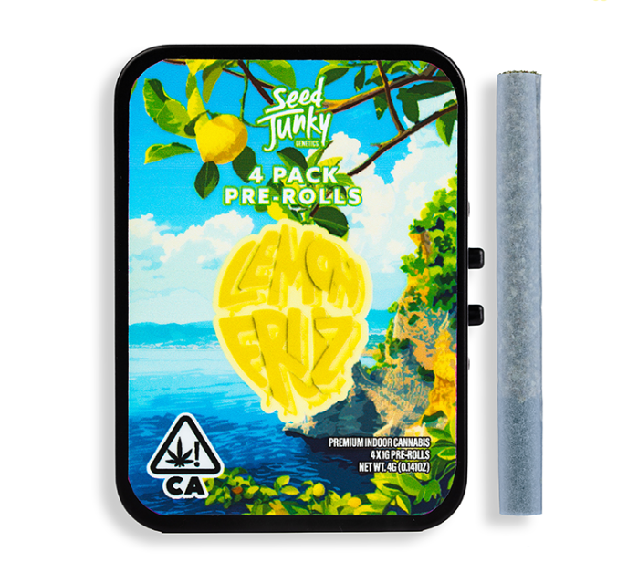 Preroll: Lemon Fruz (4-Pack)