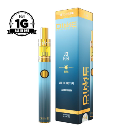 Dime Jet Fuel Live Resin 1g Disposable